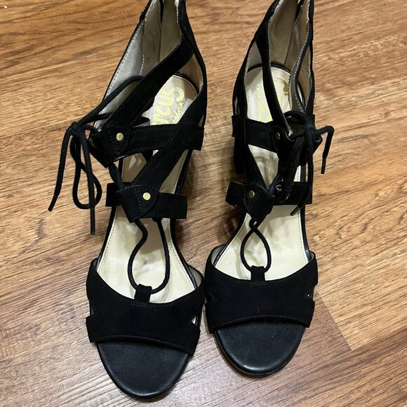 Strappy Pumps with Low Heel - Picture 2 of 3